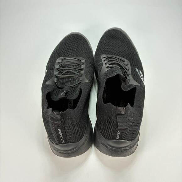 Skechers Memory Foam Black Casual Walking Shoes Sneakers 56256 Men’s Size 11 main image 5